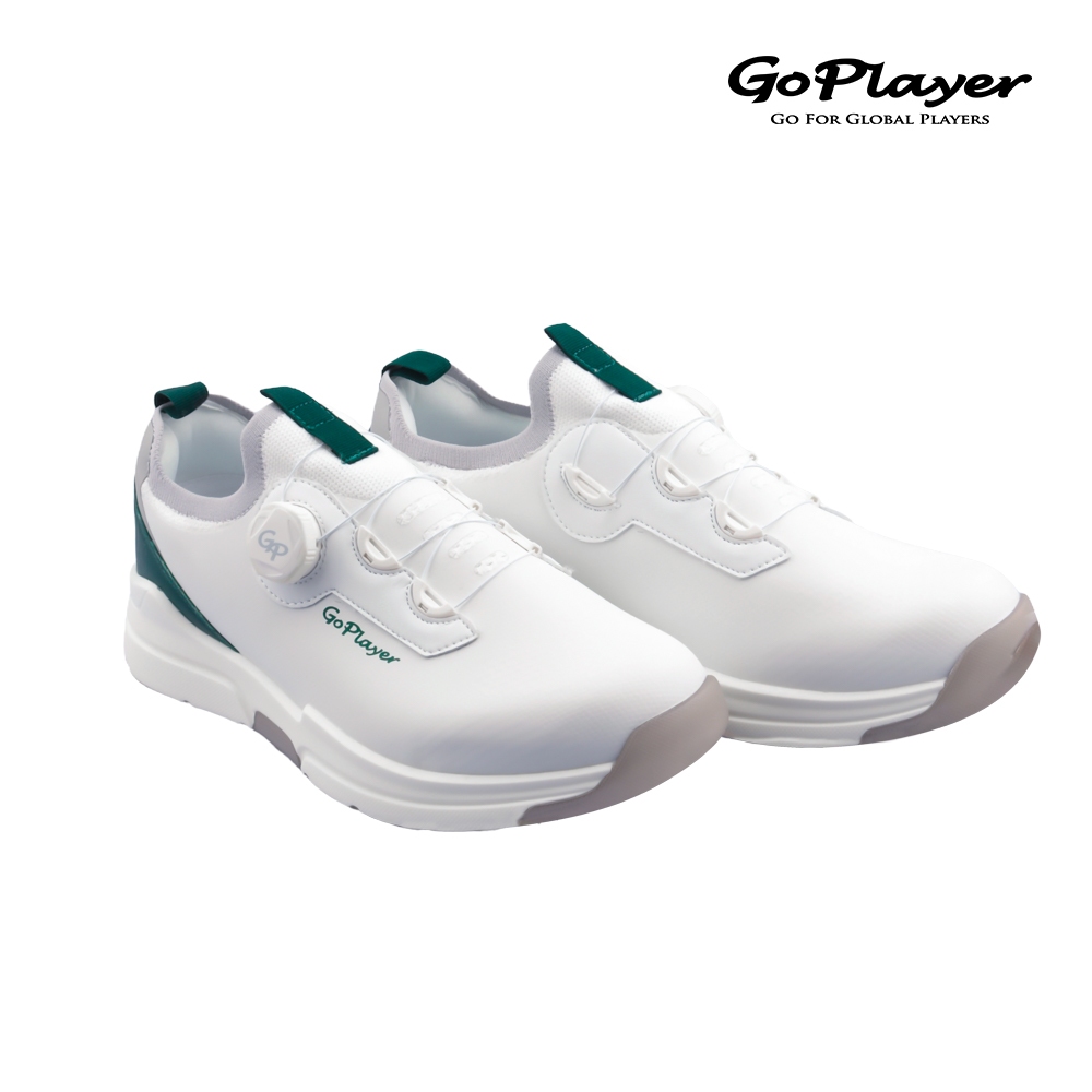 【GoPlayer】EliteLinks 高爾夫旋鈕男鞋 (高爾夫球鞋 防水防滑透氣)