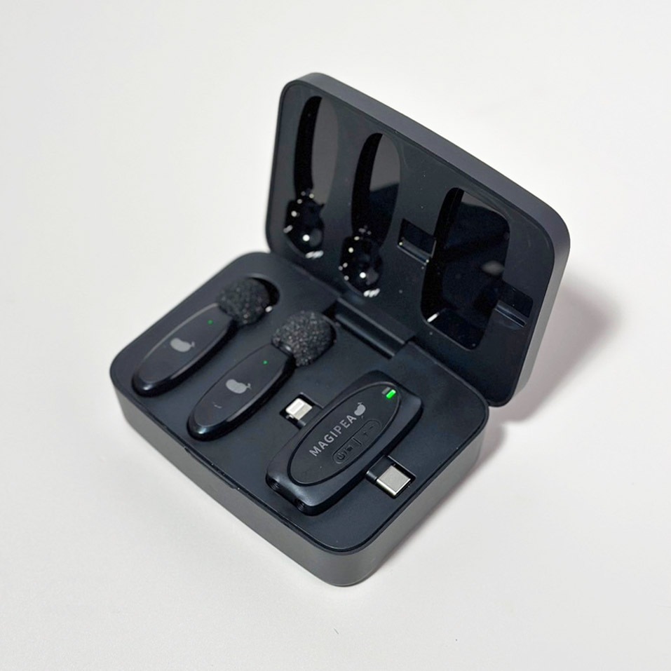 新品【一對二收音手機未來麥克風】美極品 雙麥好收音2.0升級 直播麥克風 收音麥克風 手機麥克風 手機收音 安卓/蘋果