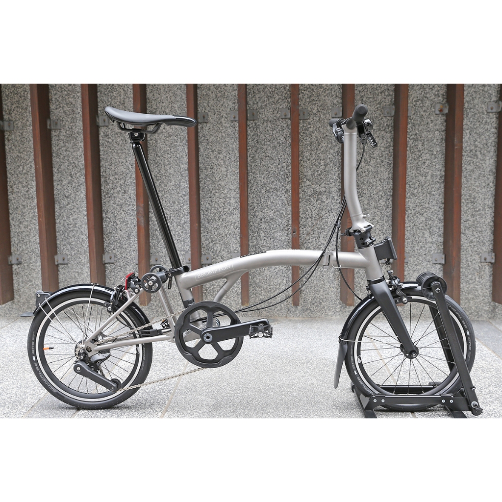 全新 2023 BROMPTON T LINE URBAN 4 SPEED S HANDLEBAR TITANIUM