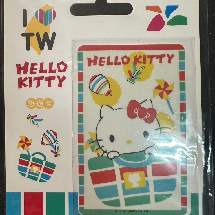 ﹙現貨﹚悠遊卡-Hello Kitty茄子袋悠遊卡-打包KT