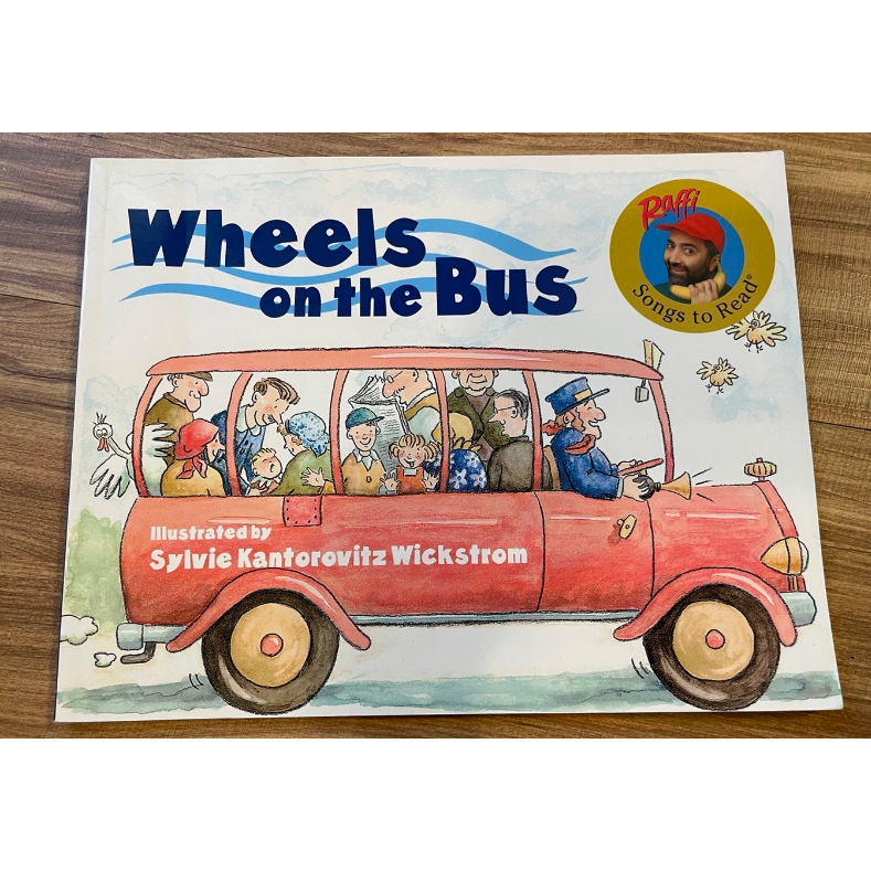 二手繪本 The Wheels On The Bus 作者：Raffi