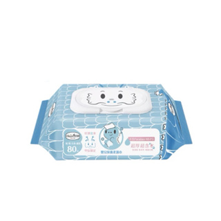 👍🏼最好用的濕紙巾 全新💯公司貨 貝恩 BAAN 超厚超純水濕紙巾 80抽x3包 嬰兒柔濕巾 超好用
