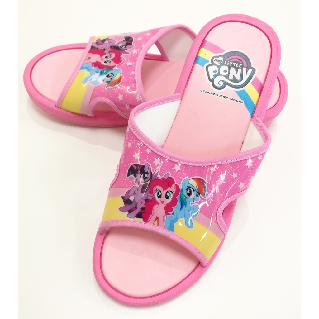 彩虹小馬 女童 拖鞋 童鞋 My Little Pony 正版 台灣製造 22碼
