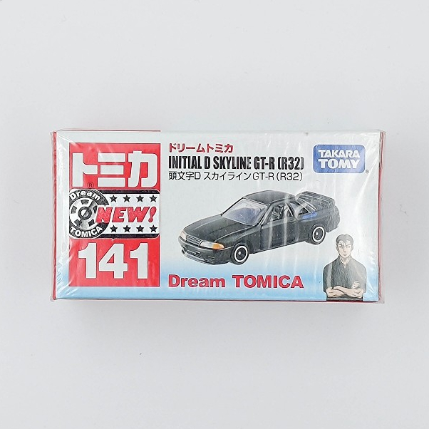 ★豬仔小舖★ 全新未拆 Tomica No.141 Skyline GT-R R32/中里毅/GTR/頭文字D