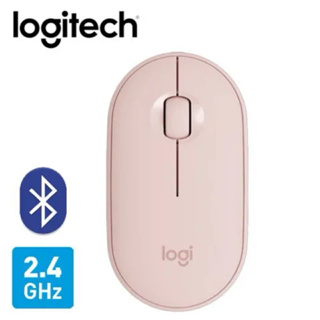 羅技 logitech K380 & Pebble M350 無線藍牙鍵鼠組-玫瑰粉