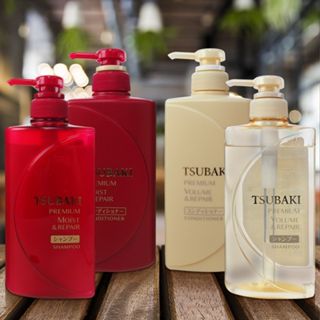 TSUBAKI 思波綺 瞬亮潤澤／修護／涼感(洗髮乳／潤髮乳)升級版(490ml)款式可選【小三美日】DS020934x