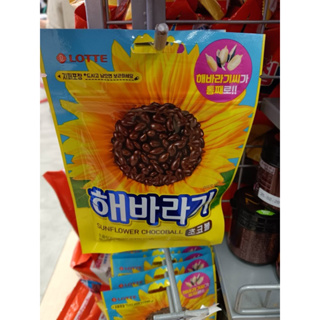 【🇰🇷韓國必買伴手禮】 ✨Lotte樂天 葵花籽巧克力豆80g🌻