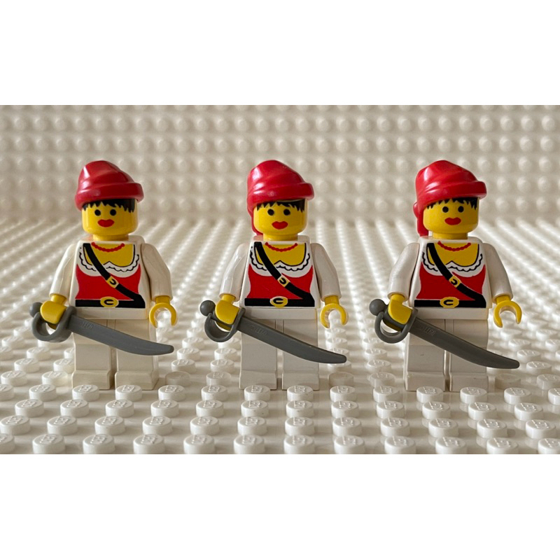 LEGO樂高 海盜系列 絕版 二手 6285 女海盜 人偶