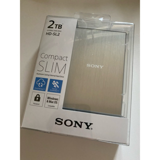Sony HD-SL2 2TB 隨身行動硬碟 全新現貨(銀色）