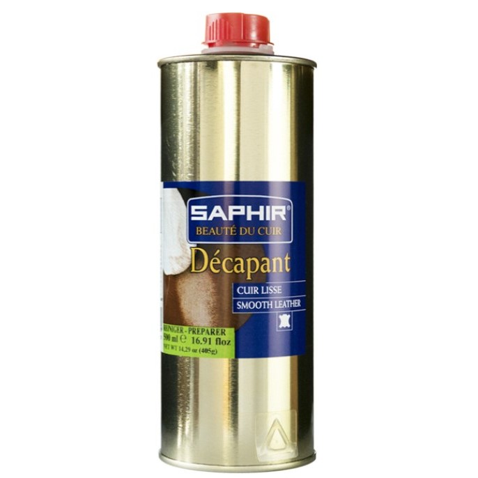 SAPHIR莎菲爾 皮革染料清潔劑(大) - 皮革染色去除 皮革清潔 皮革染色前清潔 皮革補色前清潔