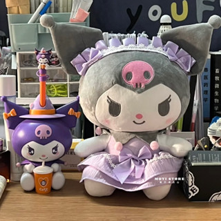 （臺灣現貨❤24H內發貨）Moyi Store ┃ 正版三麗鷗JK制服系列毛絨公仔大娃娃抱枕庫洛米酷洛米美樂蒂生日禮物