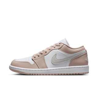 NIKE W AIR JORDAN 1 CRIMSON TINT 粉白色 低筒 休閒鞋 女鞋【DC0774-120】