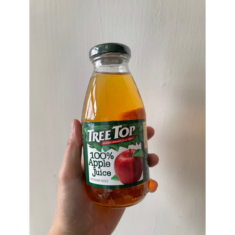Treetop樹頂100%蘋果汁 300ml 玻璃瓶 apple juice