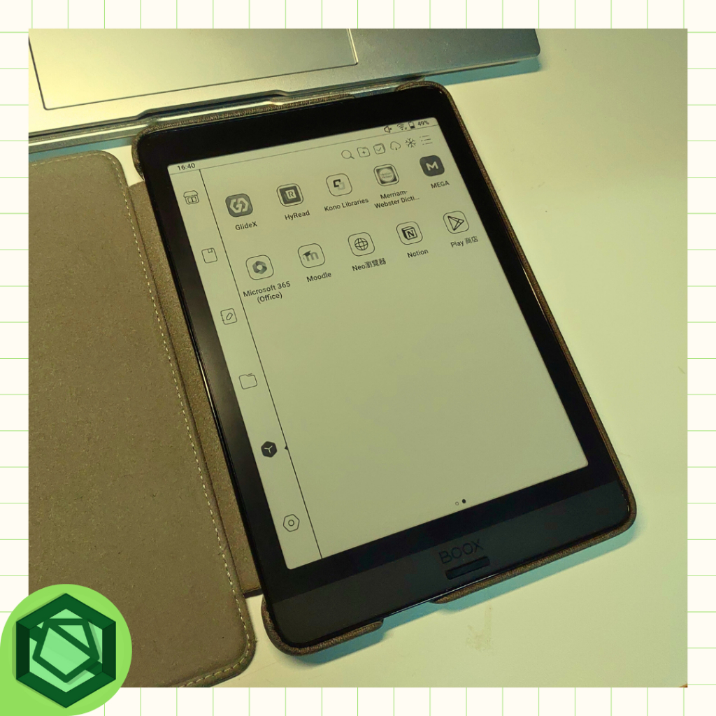 電子書閱讀器 - Boox Nova3 | 黑白 E-ink 32GB Android 10