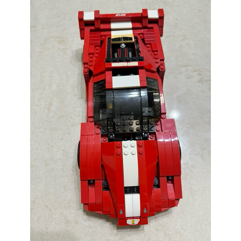 LEGO 樂高 8156 法拉利 FXX（黑輪框）