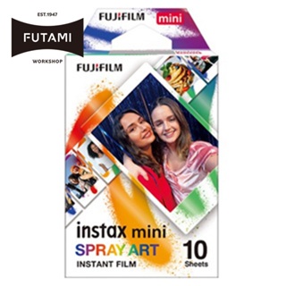 【 FUTAMI 】現貨 Fujifilm富士 instax mini 拍立得底片 塗鴉底片 Spray art 相紙