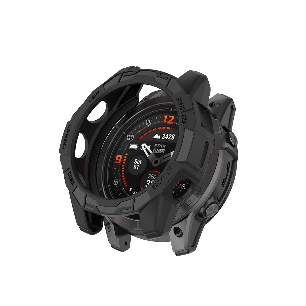 【半包保護殼】適用 Garmin quatix 7 pro 手錶 鎧甲錶殼 防摔 邊框 軟殼