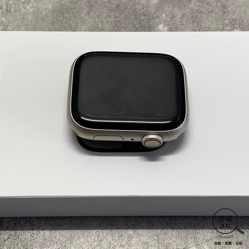 『澄橘』Apple Watch 9 45mm LTE 白鋁框+星光運動錶帶《3C租借 歡迎折抵》A68336