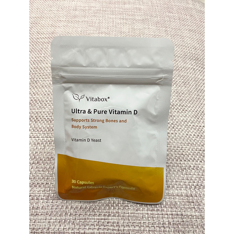 維他盒子Vitabox 歐洲天然酵母維生素D(即期品）