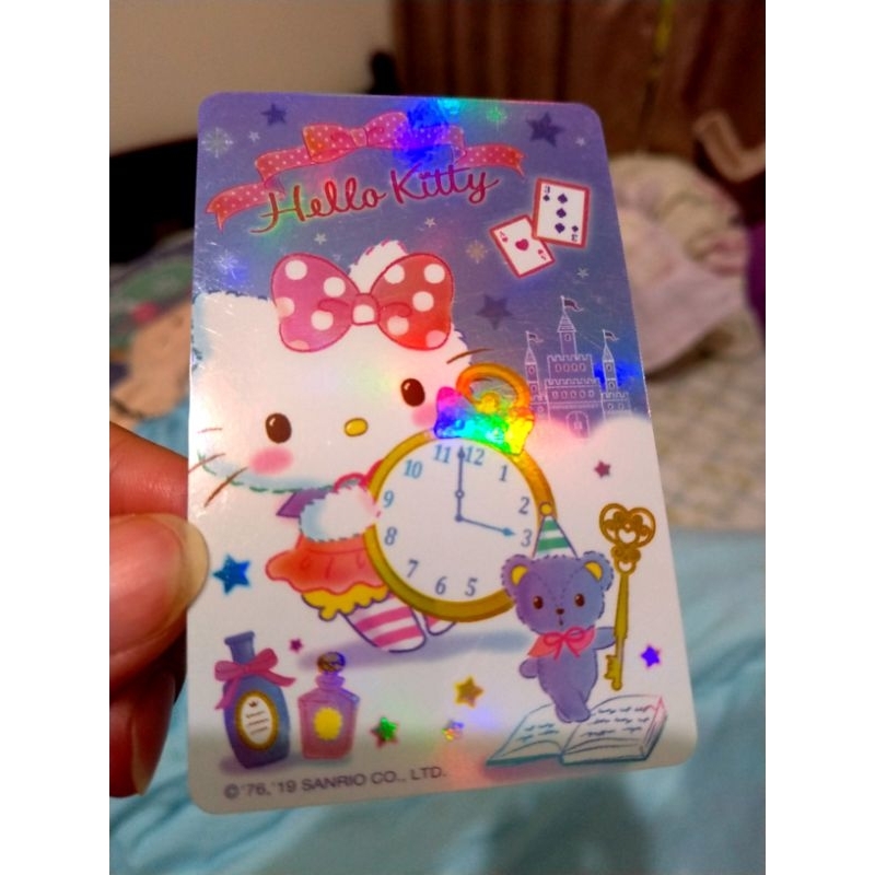 Hello Kitty 魔法 悠遊卡 閃卡 裸卡