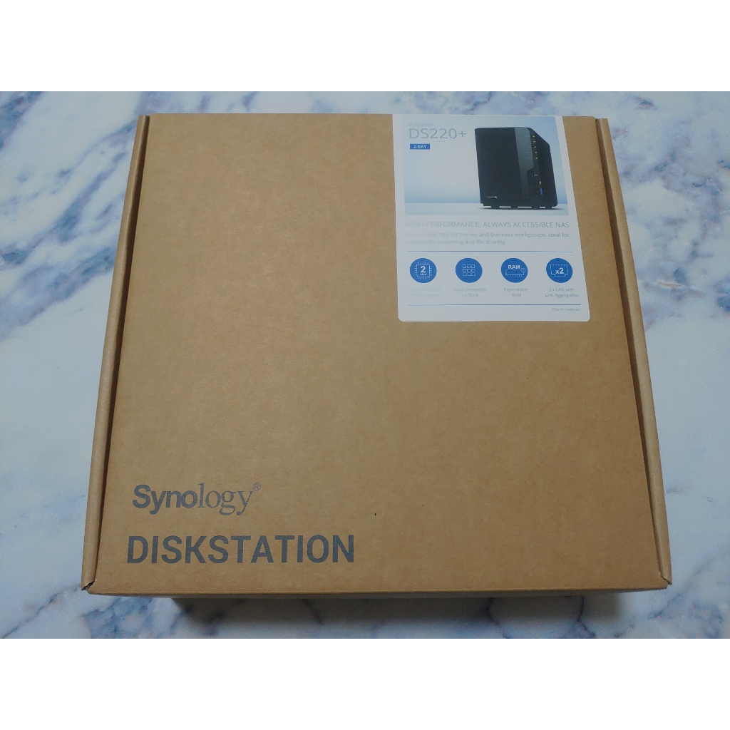 NAS Synology DS220+ 2bay  原廠保固中
