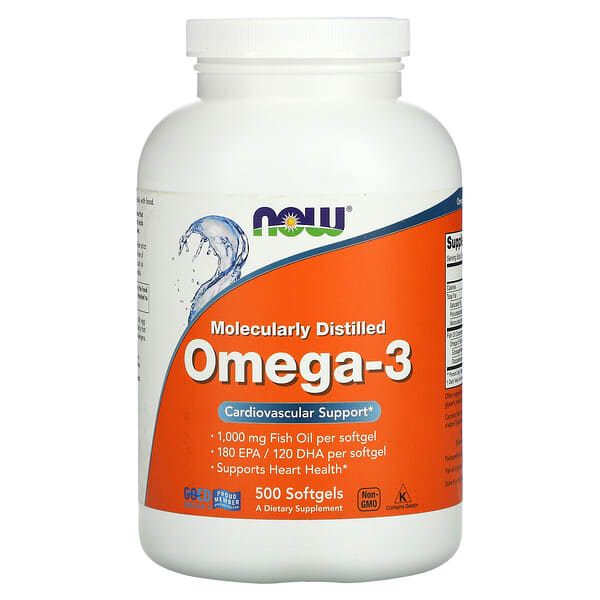 拜金的店 喵 貓 狗 自製貓食添加 NOW , 寵物魚油 Omega-3  500粒    貓魚油有效日期2027/01