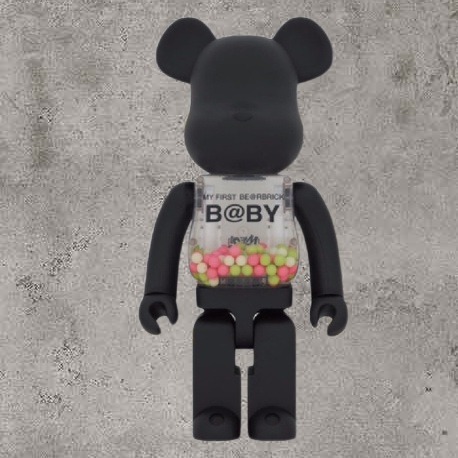 BE@RBRICK B@BY MATT BLACK Ver. 1000% 千秋 黑金 夜光