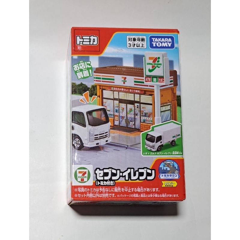 📣 tomica 日本7-eleven 商店場景+貨車