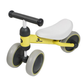日本ides D-bike mini 助步車 學步車 滑步車 黃色