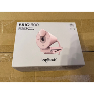 全新未拆封 Logitech 羅技 BRIO 300 網路攝影機-玫瑰粉