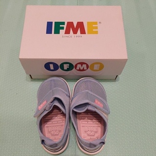 IFME 嬰兒鞋 兒童鞋 幼童鞋 寶寶鞋 學步鞋 透氣 輕量 15公分 藍色 [IF20-331203]