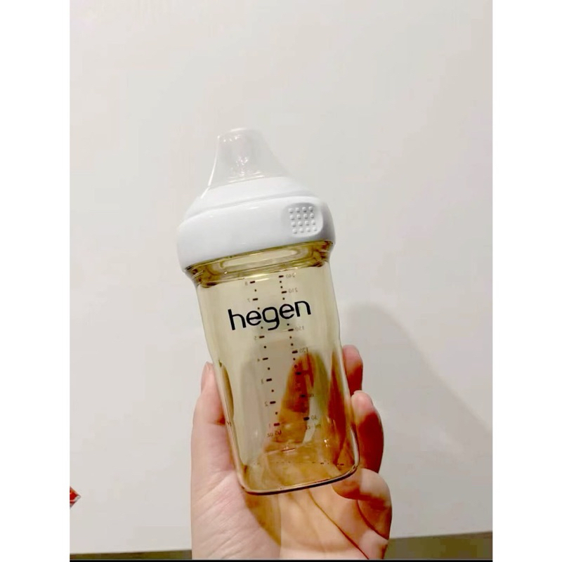 二手 hegen 赫根 hegen PCTO™奶瓶 PPSU 寬口徑 嬰兒 防摔防嗆 240ML/8OZ