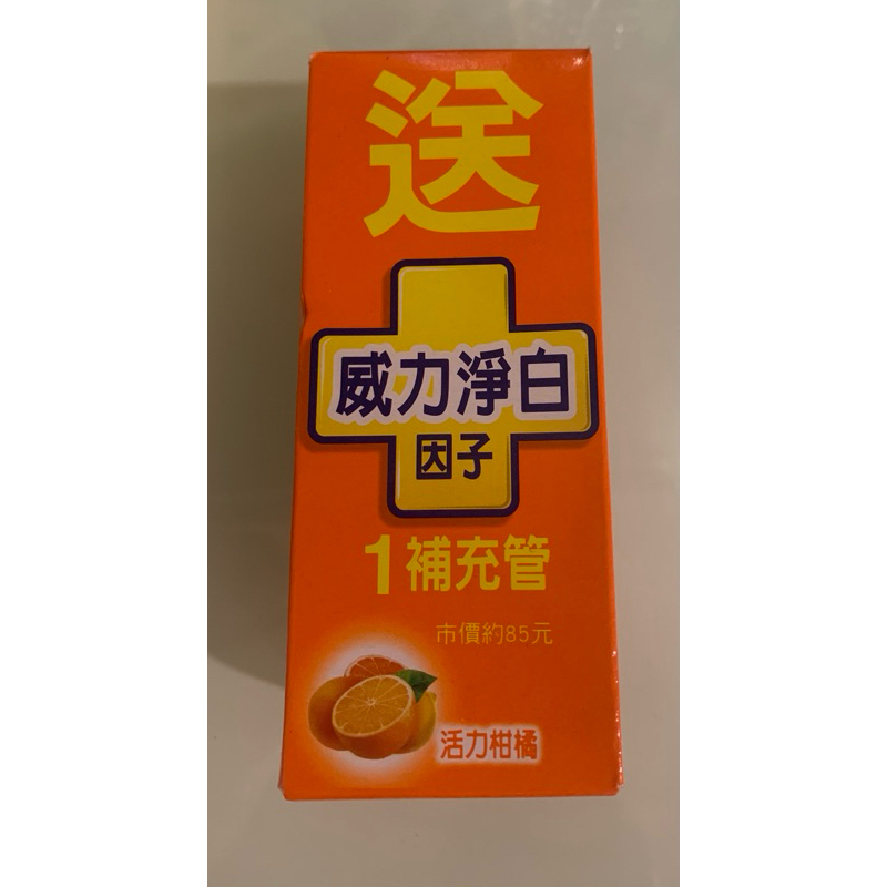 (特價）威猛先生潔廁清香凍補充管-活力柑橘補充管