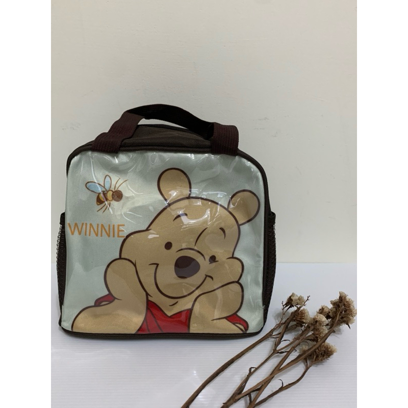 ［全新正品］Disney迪士尼Winnie the Pooh小熊維尼 便當袋 餐袋 手提袋