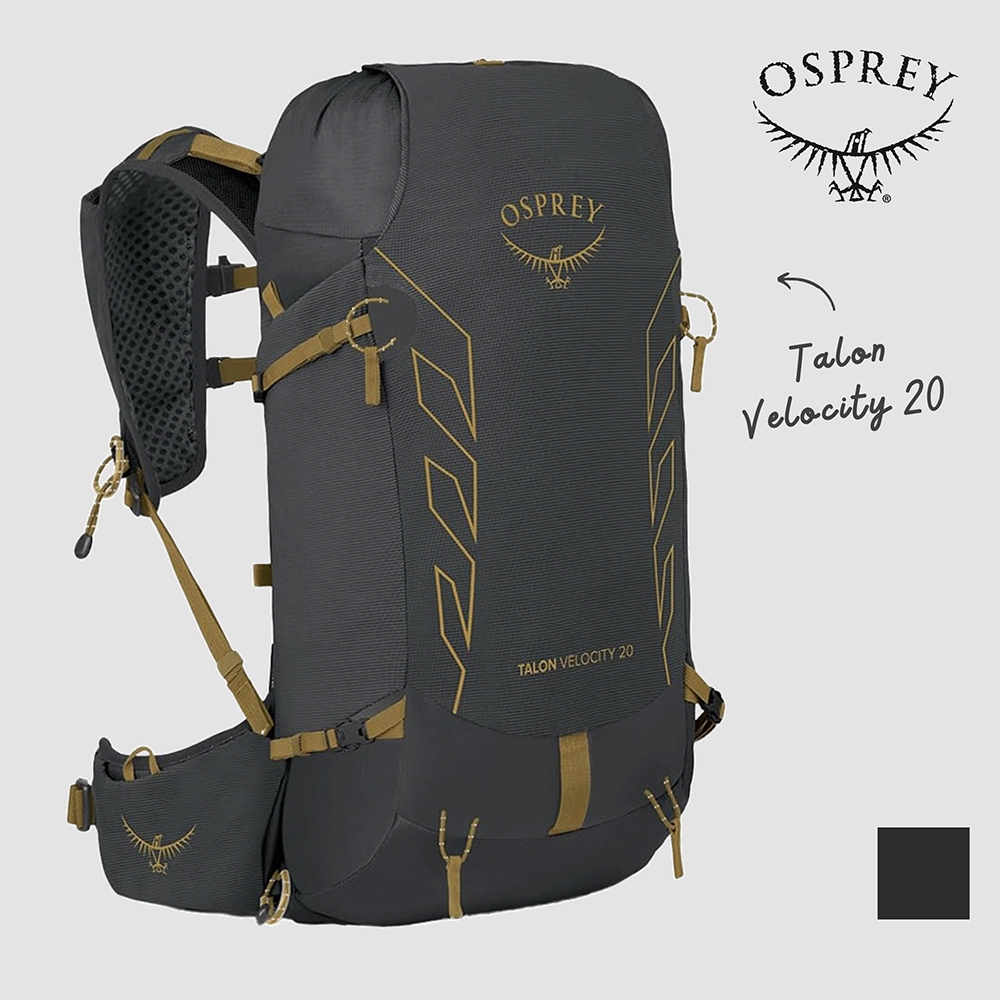 【Osprey 美國】 Talon Velocity 20 越野背包 男｜野跑背包 越野跑步疾行 中短程健行後背包
