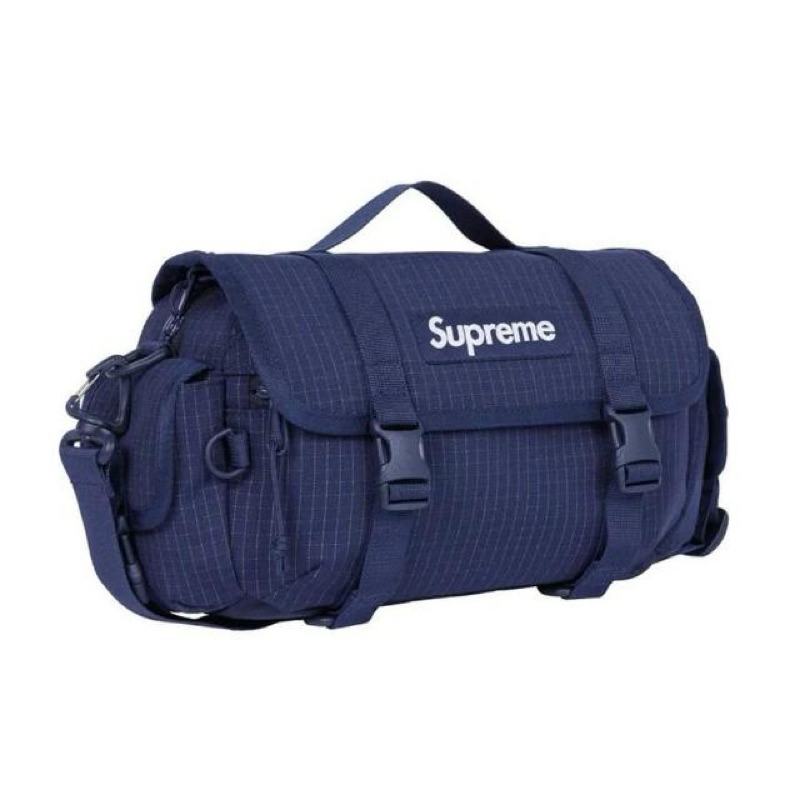 Supreme 2024SS Mini Duffle Bag 海軍藍 3M布料