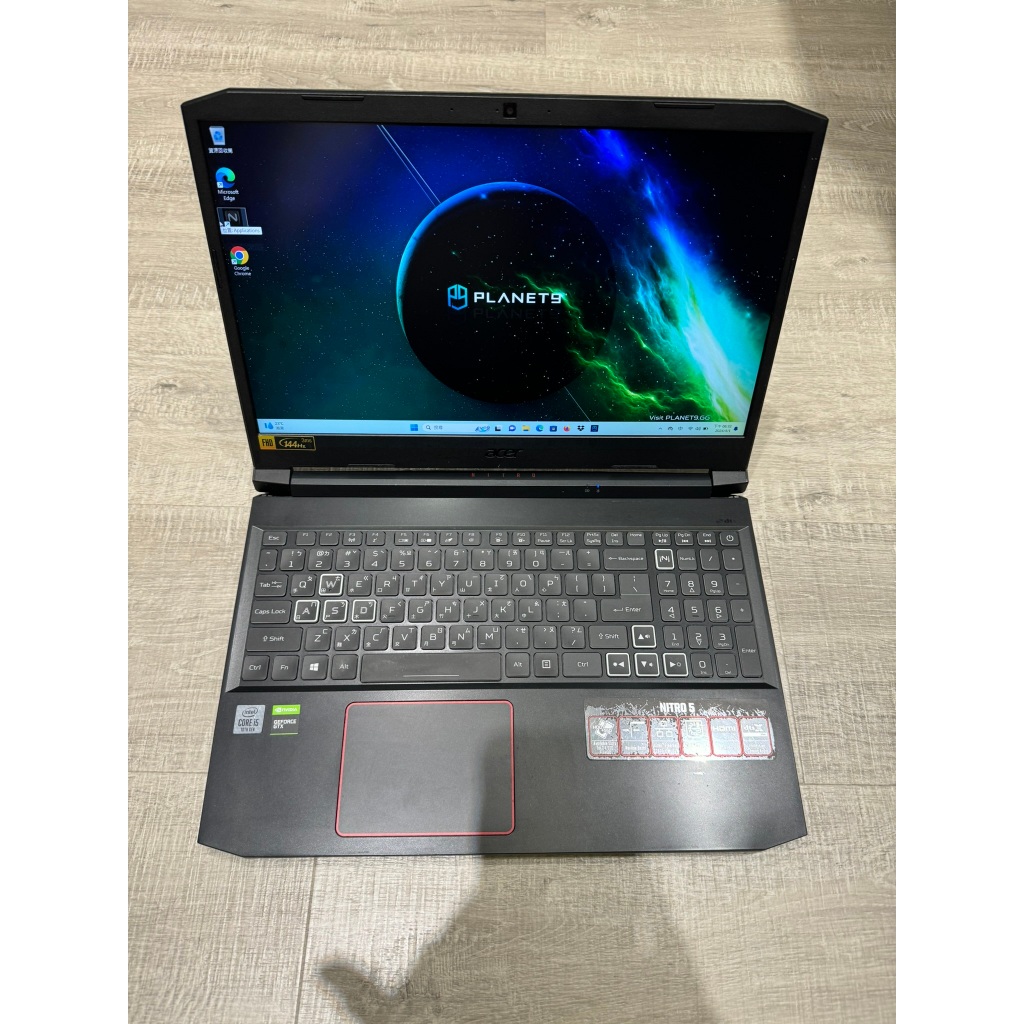 ACER 電競筆電 AN515-55 I5-10300H 512G GTX1650TI 二手筆電 遊戲筆電 ROG