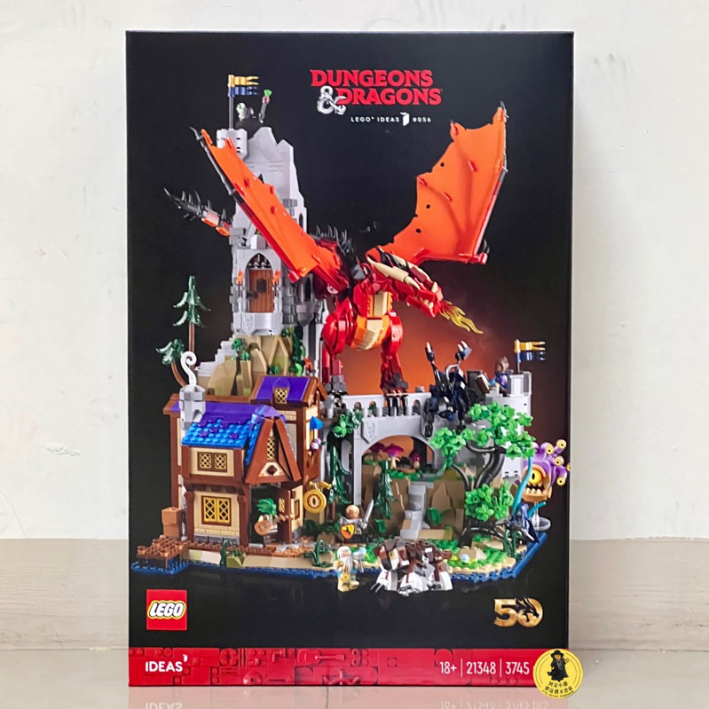 【高雄∣阿育小舖】LEGO 21348 iDeas 系列 龍與地下城：紅龍傳奇 Dungeons &amp; Dragons