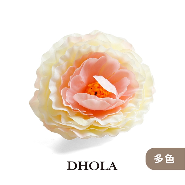 DHOLA｜【多色 - 9CM(小)碗形山茶花塑膠假花-1朵】人造花 花藝 花蒂 塑膠假花 DIY材料 朵拉手藝