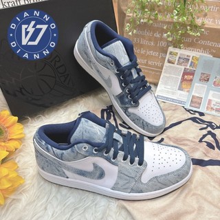 實體店 AJ1 Air Jordan 1 Low Denim 丹寧 牛仔 藍 DUNK 參考 CZ8455-100