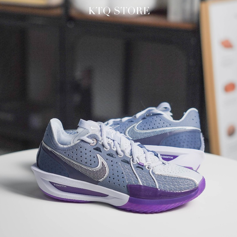 *KTQ* NIKE ZOOM GT Cut 3 灰紫色紫葡萄訓練男鞋實戰鞋籃球鞋 DV2918-400