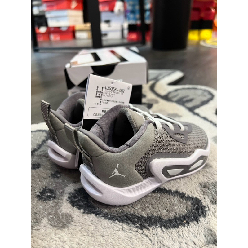 BLS • 小童鞋 Nike Jordan Tatum 1 TD  童鞋 灰白 小童 灰色 DX5358-002
