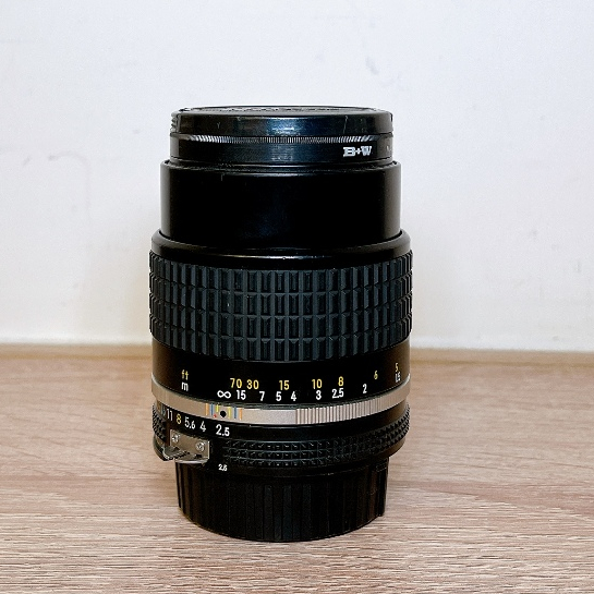 ( 尼康老鏡頭 ) Nikon 105mm F2.5 大光圈 保固半年 林相攝影