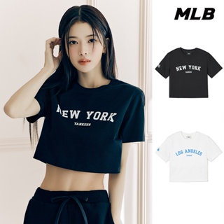 MLB 女版短袖T恤 Varsity系列 道奇/洋基隊 (3FTSV1043-兩款任選)【官方旗艦店】
