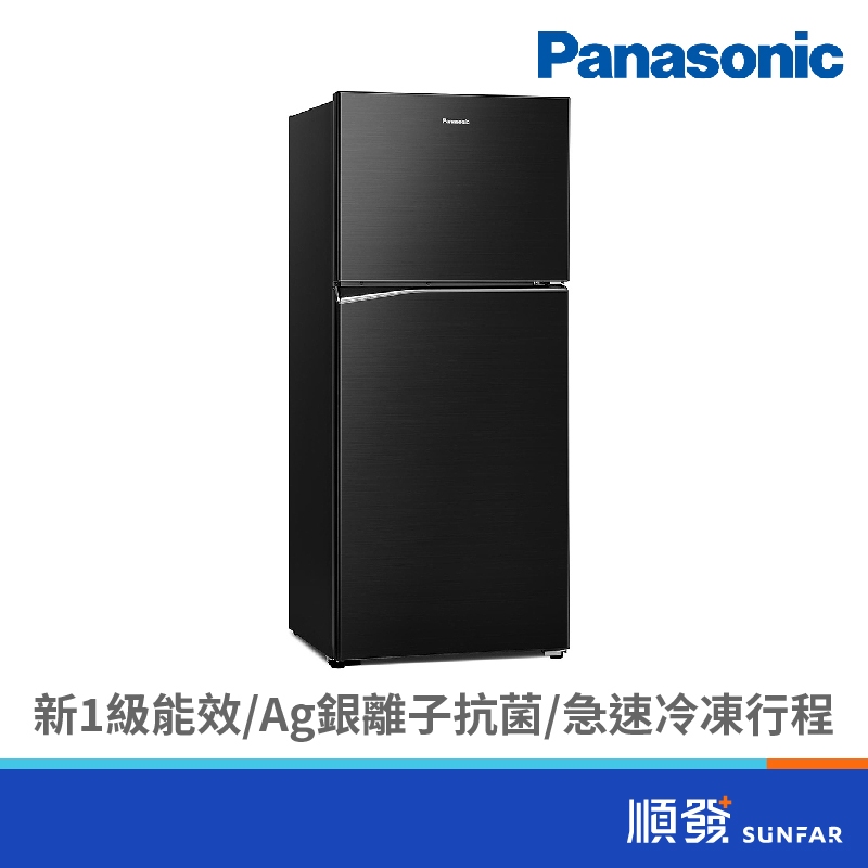 Panasonic 國際牌 NR-B421TV-K 422L 雙門 右開 變頻 無邊框 晶漾黑 冰箱