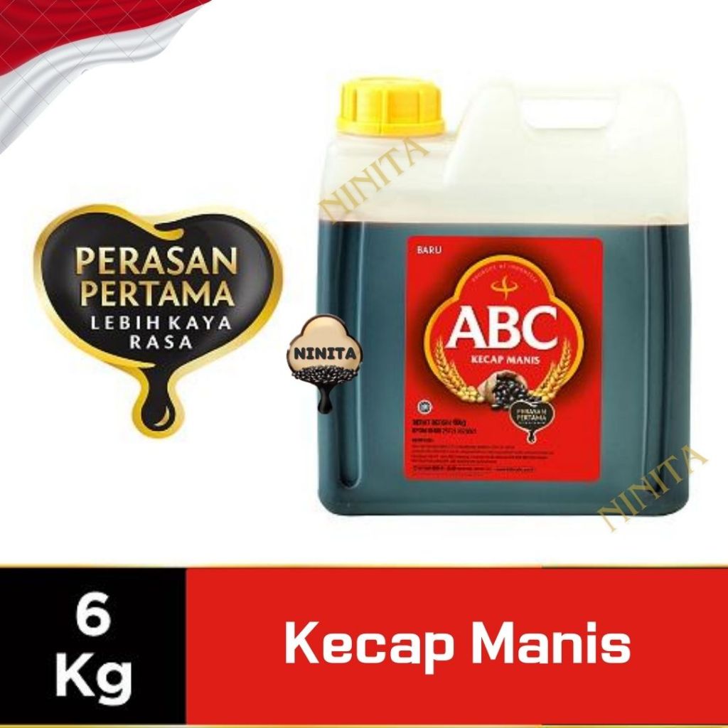 🧉ABC Kecap Manis 6kg 印尼 甜醬油 大桶裝