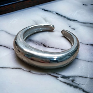 素面簡約造型戒指 | 純銀活動戒指