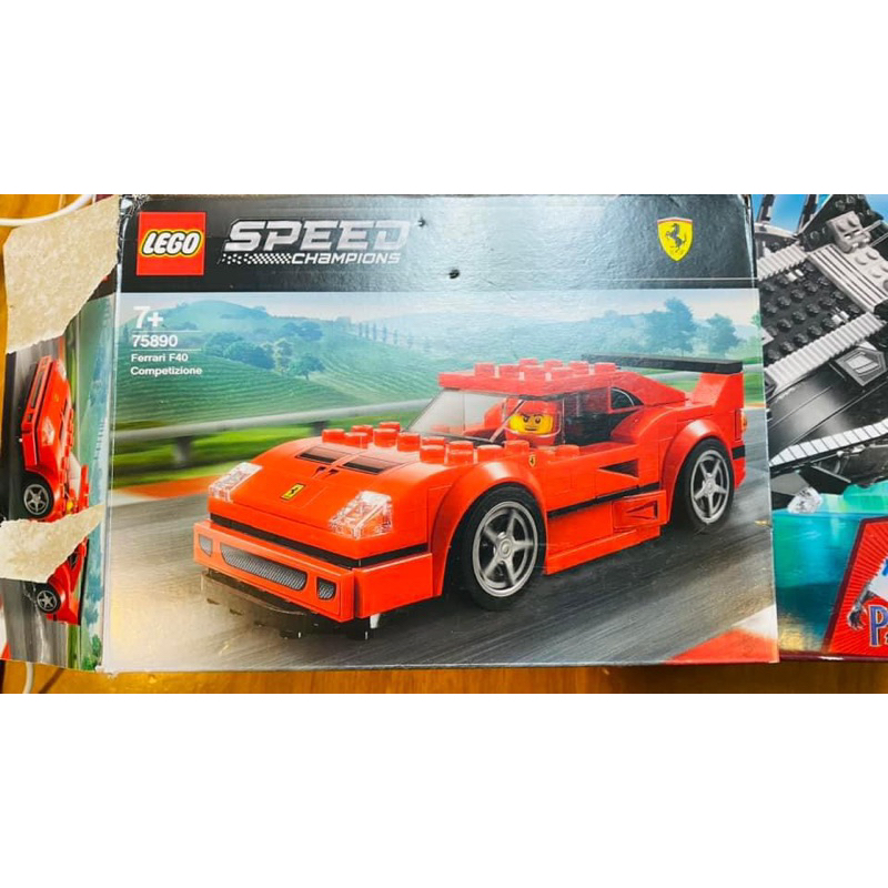樂高-二手 LEGO 75890 Champion Ferrari F40 Competizione