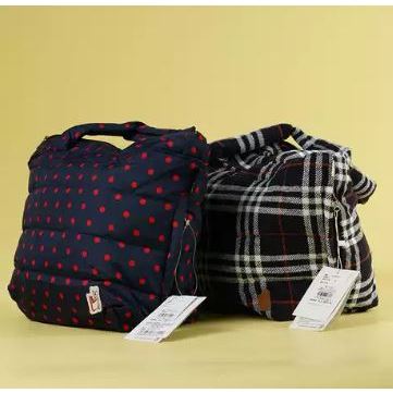 【全新】特價◆日本品牌 Rootote 袋鼠牌 羽絨 手提包 溫暖 冬季 通勤 手拿包