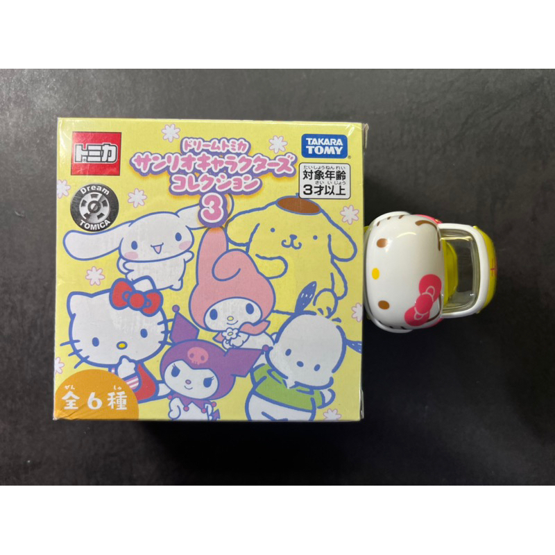 Tomica 三麗鷗 hello kitty 玩具 玩具車 小汽車  盲盒